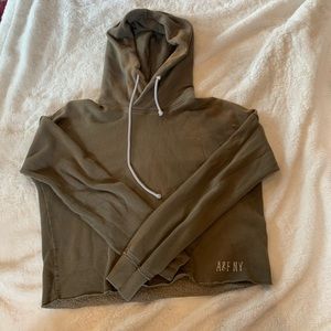 Abercrombie and Fitch cropped hoodie